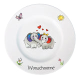 Kinderservice 5-tlg. Elefant 2 mit Wunschname